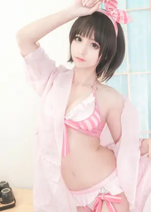 蠢沫沫 – 加藤惠泳装 [40P-473MB]