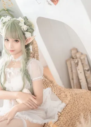 蠢沫沫 – 《尖耳国度》绿精灵 [40P-547MB]