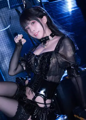 水淼Aqua  – 猫咪女郎 黑色猫猫 [59P-152MB]