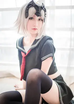 木棉棉  – 贞德（黑） [23P-53.9MB]