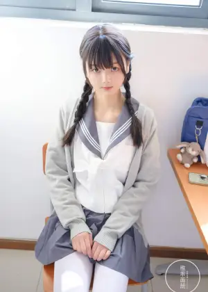 稚乖画册 晴空-03 赤西夜夜 教室白丝双马尾JK制服 [71P1V-0.99GB]