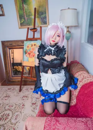 墨玉-M – 玛修女仆 [40P-437MB]