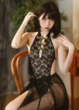 许岚 – 纯欲黑纱 [40P-487MB]