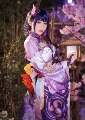 樱岛嗷一 – 雷电将军 [25P-400MB]