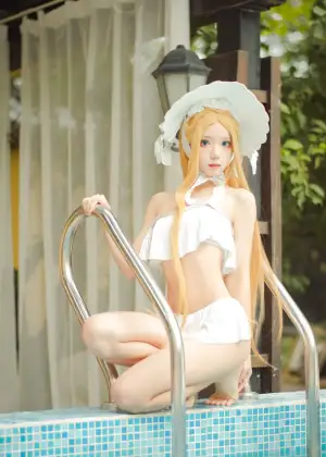 花柒Hana – 阿比泳装 [9P-139MB]