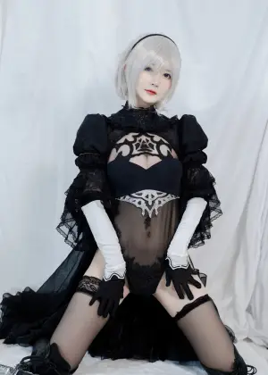 51酱 – 2B黑婚纱 [53P2V-486MB]