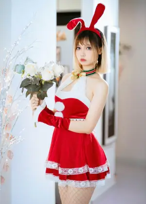 洛桑w伊梓 – 网袜丝带兔兔 [46P4V-423MB]