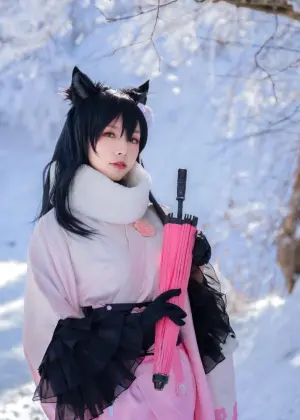 Neko-薇薇 – 爱宕和服 [45P-453MB]