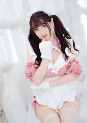 汉堡王kyokyo(陆卿卿) – 粉白皮女仆 [20P-134MB]