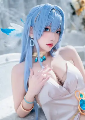 宮本桜 – NIKKE 胜利女神 海伦娜礼服 [19P-458MB]