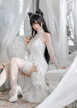 樱落酱w – 爱宕花嫁 [19P-88.2MB]