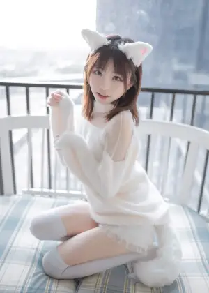 Kitaro_绮太郎 – 白喵女友 [41P-150MB]