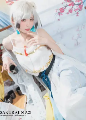 樱岛嗷一 – 海天 书香水榭 [16P-140MB]