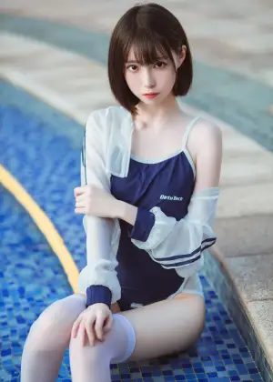 许岚 – 泳池竞泳 [40P-683MB]