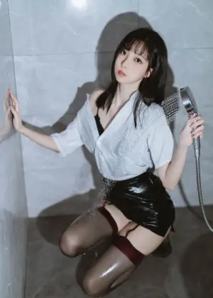 许岚 – 黑丝皮裙OL [54P2V-875MB]