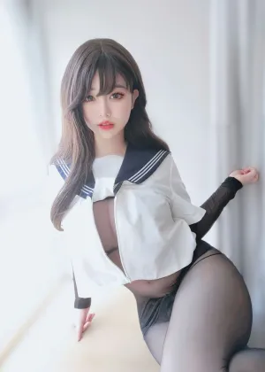 女主K – 性感水手服妹妹 [23P-88.5MB]