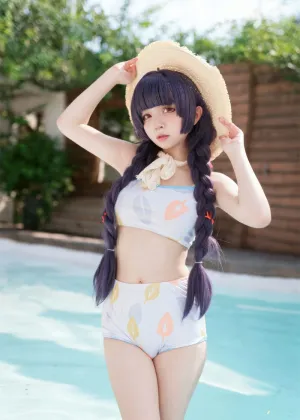 花铃 – 碧蓝档案 美游泳装 [41P-304MB]