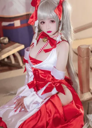 日奈娇(椎名莜) – 碧蓝航线 可畏巫女 [41P-374MB]