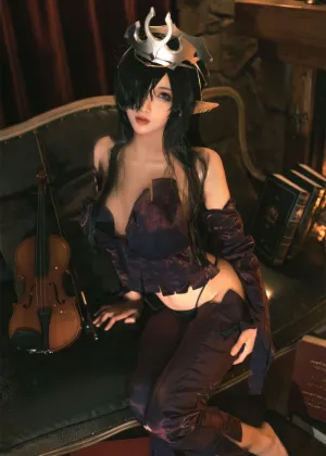 杏仁曲奇 – 黑兽 精灵女王 [60P-515MB]