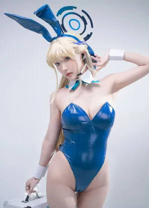 切切celia – Toki Bunny 碧蓝档案 飞鸟马时兔女郎 [42P-221MB]