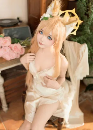 艾西Aiwest – 碧蓝档案 伊落玛丽 睡衣 [34P-102MB]