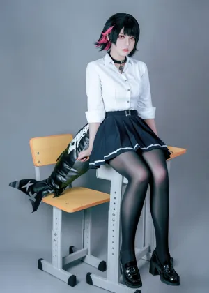 半半子 BANBANKO – EllenJoe🦈エレン✂️🖤 [48P-162MB]