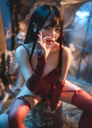 是一只熊仔 – 红色corset [42P-189MB]