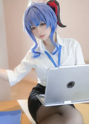 樱梨梨Eriri – 甘雨小秘书 [30P-566MB]