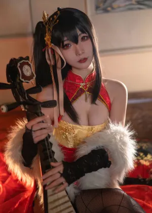 Kokuhui(yuuhui玉汇) – 碧蓝航线 大凤旗袍 [23P-148MB]