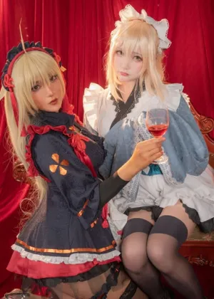 是一只熊仔&小容仔咕咕咕w – fgo 冲田总司 魔神冲田 双人捆绑 [55P-352MB]