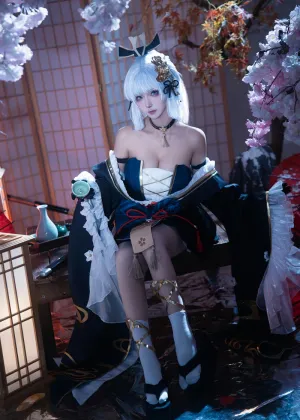 Seya-狮砸 – 原神 神里绫华·霜刃 [12P-195MB]