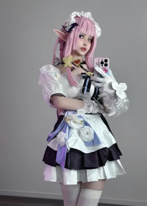 幼愛Youmeko – 崩坏3 爱莉希雅女仆装 [20P-68.5MB]