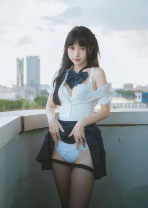 不呆猫 – JK学妹户外 [59P-390MB]