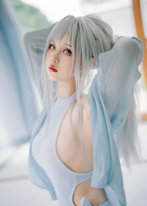 萌芽儿o0 – 白泳装 [25P-670MB]