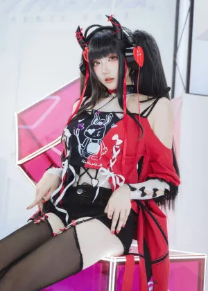 瓜希酱 – 交错战线cos旋律 [14P-23.6MB]