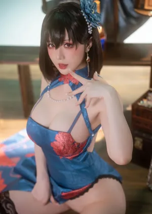 星之迟迟 – 2025年5月计划E 碧蓝航线 建武旗袍 [65P1V-490MB]