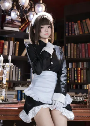 九柒喵 – 女仆教育 没落贵族·琉璃川椿 [66P-464MB]