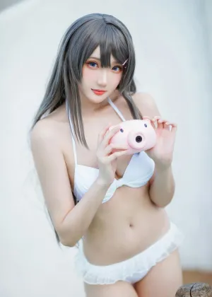 瓜希酱 – 樱岛麻衣 泳装 [28P-106MB]