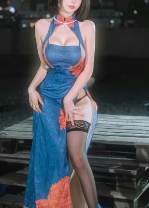 Tina很妖孽呀 – 碧蓝航线 建武旗袍 [39P-49.3MB]