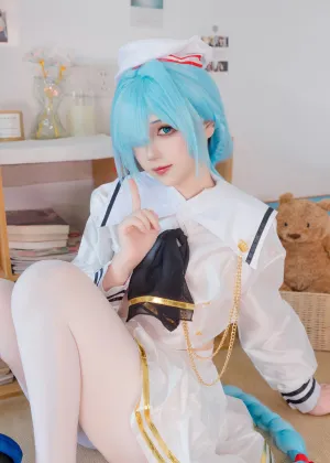 雪晴Astra – 碧蓝航线 雅努斯·踌躇的换衣时间 [79P-722MB]