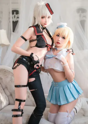 瓜希酱&Momoko葵葵 – FATE 黑白贞德 [60P-171MB]