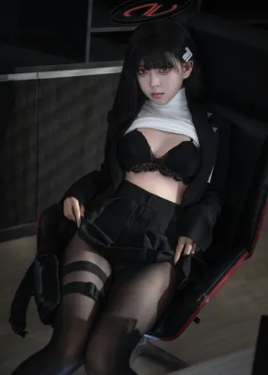 矢量鱼 – 蔚蓝档案 调月莉音OL [36P-190MB]