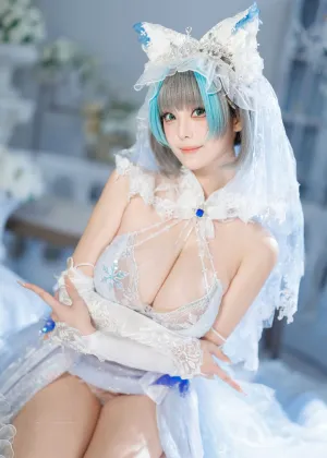 蜜汁猫裘 – 柴郡花嫁[125P2V-2.92GB]