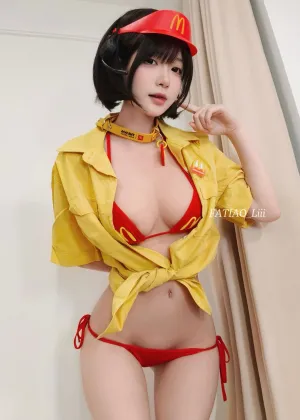 迷之呆梨 – 汉堡堡 [20P1V-60MB]