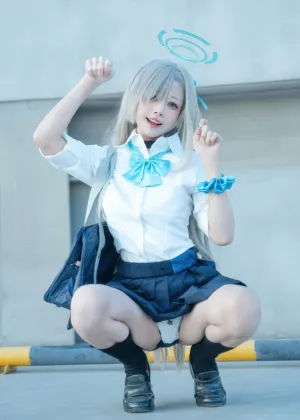 清水凪 – 一之濑明日奈 JK [50P-354MB]