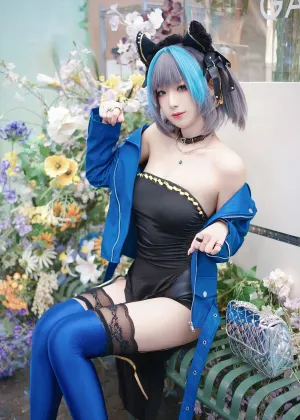 封疆疆v – 碧蓝航线 柴郡常服 [27P-419MB]