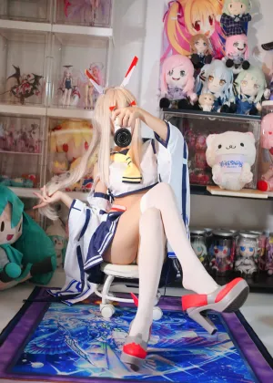 白栎Shirly – 碧蓝航线 绫波 [128P26V-6.1GB]