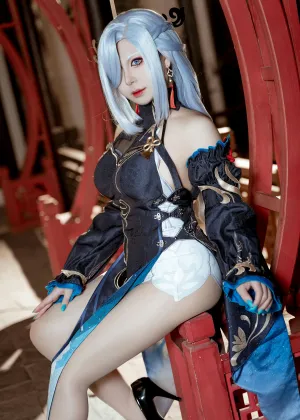 虎森森 – 原神 申鹤·冷花幽露 [35P-291MB]