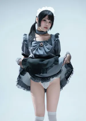 清水凪 – 手提箱与灰色女仆 [80P-796MB]