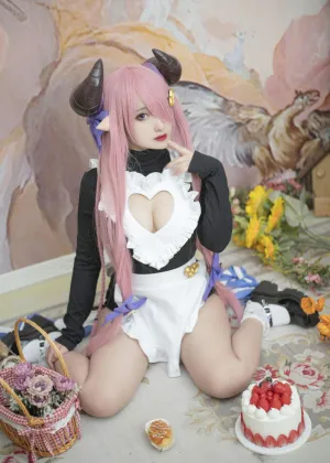 洛璃LoLiSAMA – 碧蓝幻想 娜露梅亚女仆 [37P-505MB]